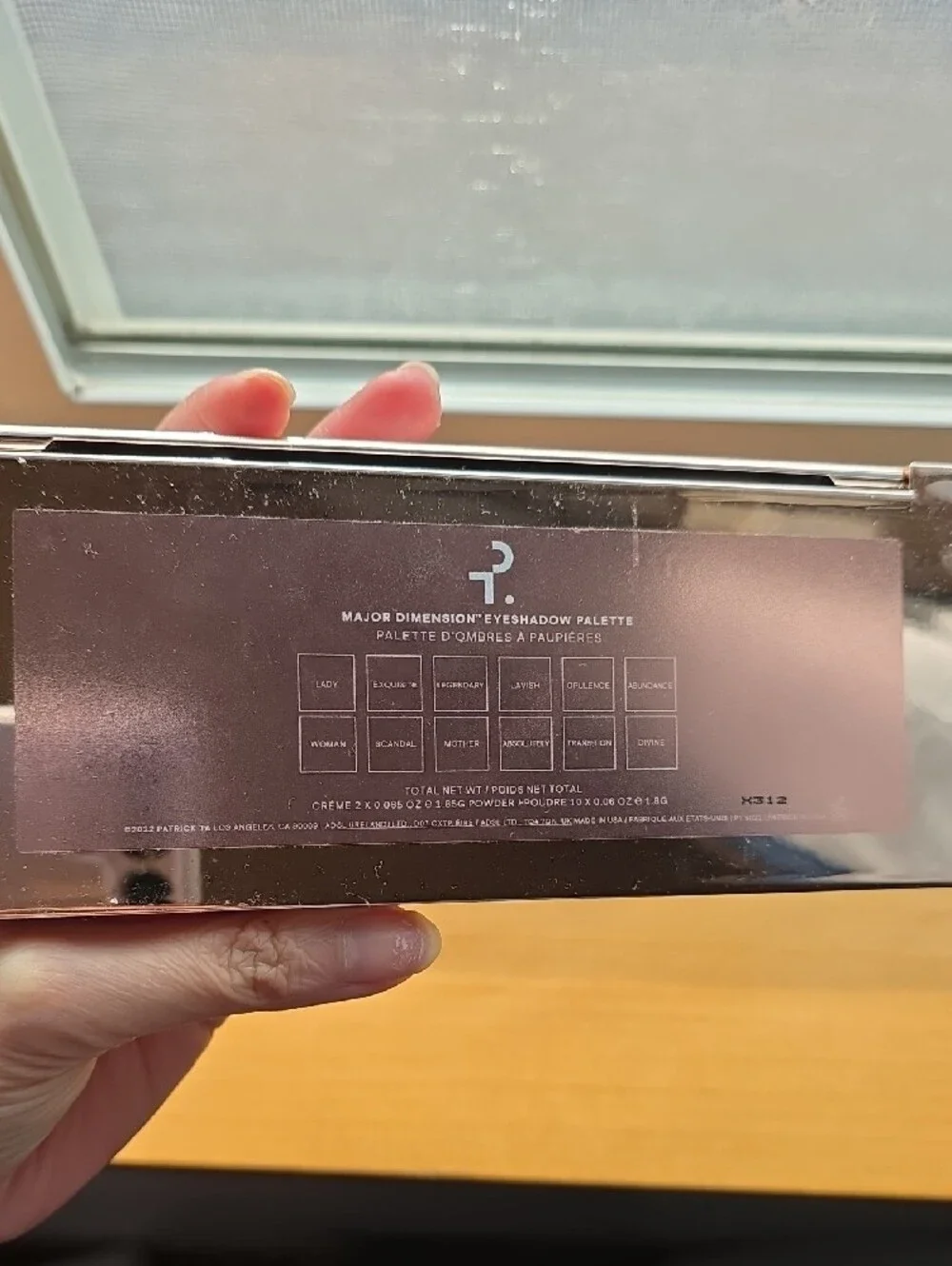 Patrick Ta Major Dimension Eyeshadow Palette